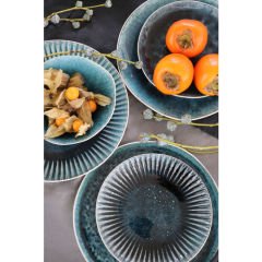 Mustique Rim Dekoratif Seramik Tabak 20 cm