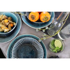 Mustique Rim Dekoratif Seramik Tabak 20 cm
