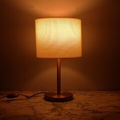 Glow Gold Metal Abajur