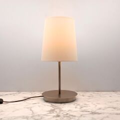 Slender Krom Renk Metal Abajur