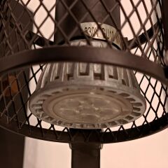 Titan Siyah Metal Kafes Aplik