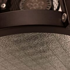 Titan Siyah Metal Kafes Aplik