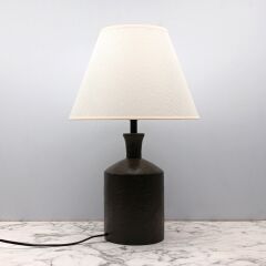 Noble Kahverengi Polyester Abajur