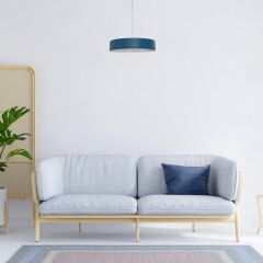 Leond Lacivert Sarkıt Avize