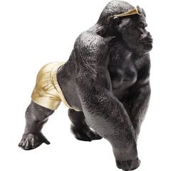 Deco Figurine Monkey Beach Dekoratif Obje