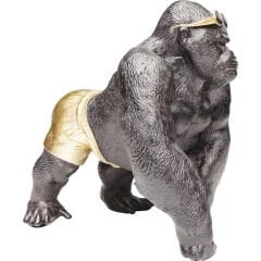 Deco Figurine Monkey Beach Dekoratif Obje