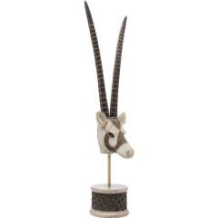 Deco Object Antelope Head Pearls 79 Dekoratif Obje