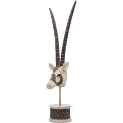 Deco Object Antelope Head Pearls 79 Dekoratif Obje