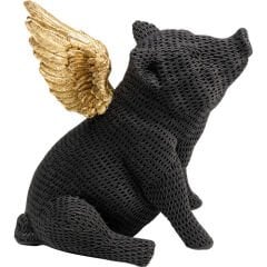 Deco Figurine Angel Piglet Dekoratif Obje
