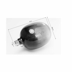 Spiral Led Rose Lamba