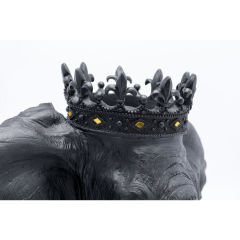 Elephant Royal Black Dekoratif Obje
