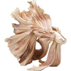 Deco Figurine Betta Fish Gold