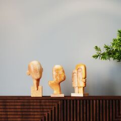 Deco Object Half a Face 30cm