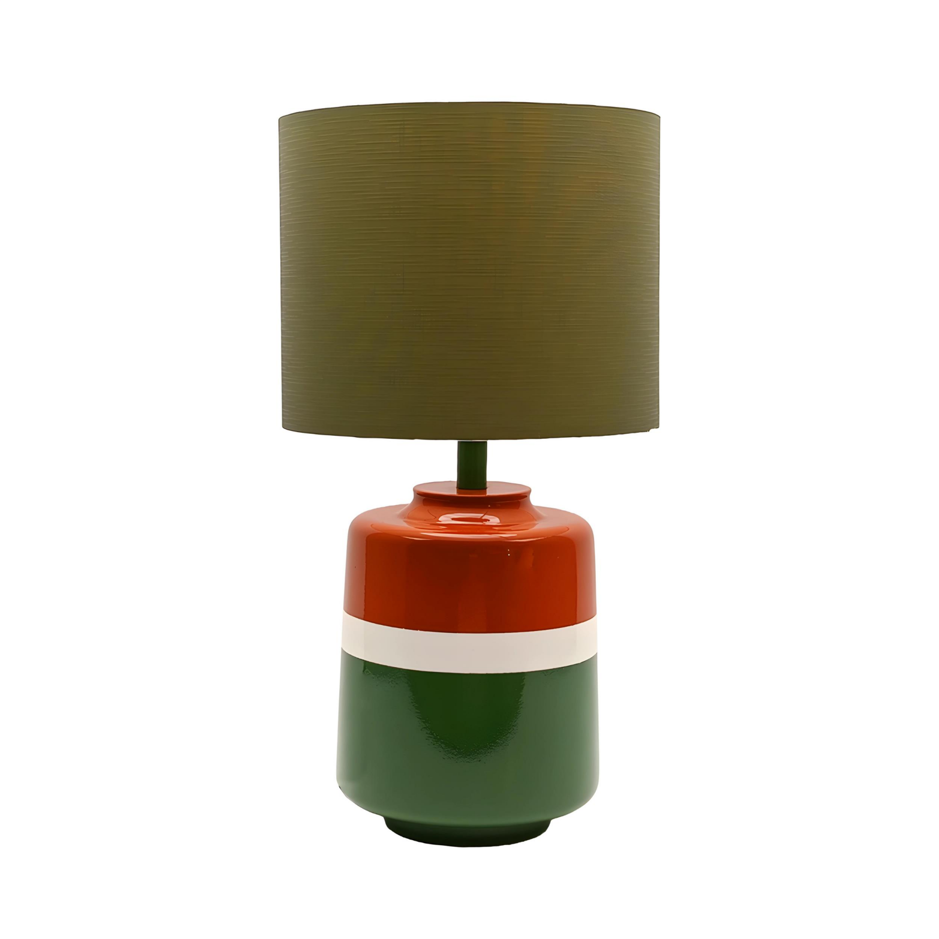 Glenn Çok Renkli Polyester Abajur