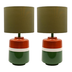 Glenn Çok Renkli Polyester Abajur