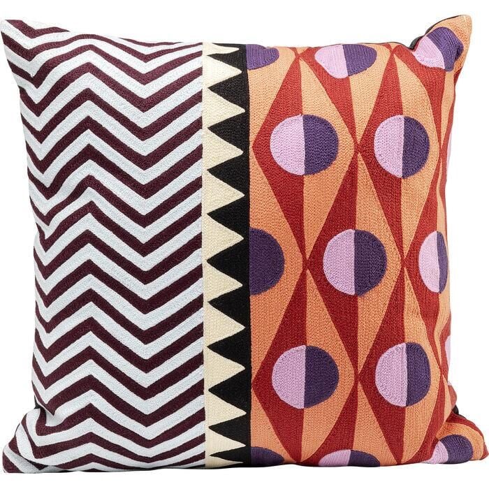 Cushion Colour Block Circles 45x45cm