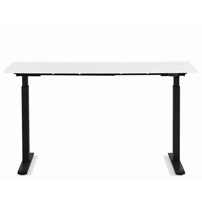 Smart Black White Çelik Çalışma Masası 76x120 cm