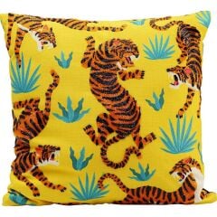 Cushion Tiger Love Yellow 45x45cm