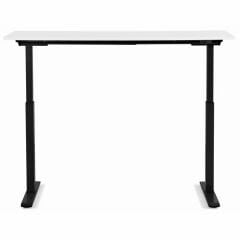 Smart Black White Metal Çalışma Masası 160x80 cm