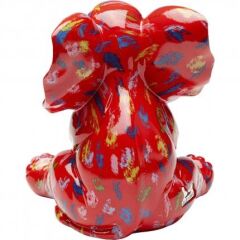 Deco Elephant Red Kare Design