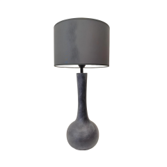 Cyrus Antrasit Polyester Abajur