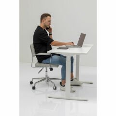 Beyaz Akıllı Ofis Çalışma Masası