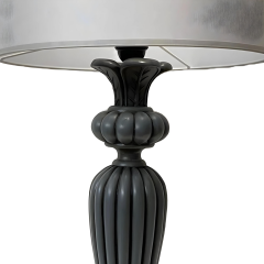 Edwis Füme Polyester Abajur