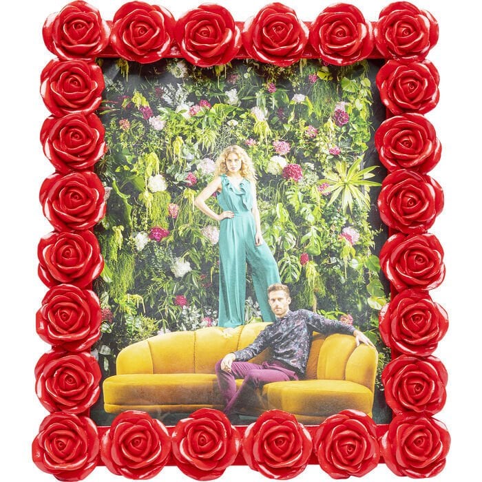 Romantic Rose Kırmızı Çerçeve