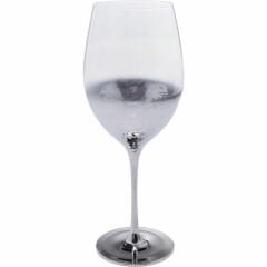 Gece Gökyüzü Kırmızı Şarap Bardağı