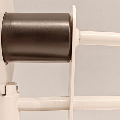 Daly Siyah Beyaz Metal Aplik