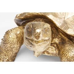 Turtle Gold Medium Dekoratif Obje 40cm