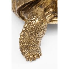 Turtle Gold Medium Dekoratif Obje 40cm