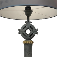 Elena Antrasit Polyester Abajur