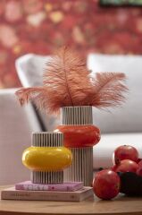 Vase Calabria Orange 28cm