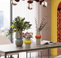 Vase Calabria Orange 28cm