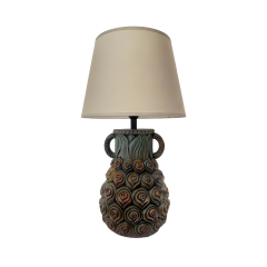 Rose Antrasit Yeşil Polyester Abajur