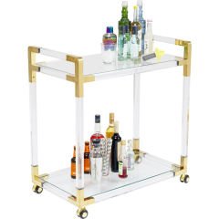 Bar Trolley Josy Gold Dresuar