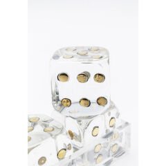 Şeffaf Zar Dekoratif Obje