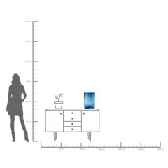 Vase Grazioso Blue 40cm