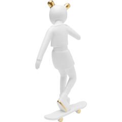 Skating Astronaut White Dekoratif Obje 33cm