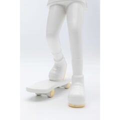 Skating Astronaut White Dekoratif Obje 33cm
