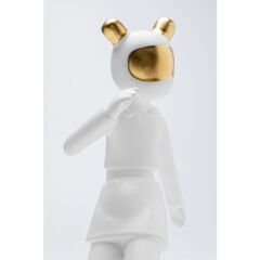 Skating Astronaut White Dekoratif Obje 33cm