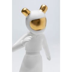 Skating Astronaut White Dekoratif Obje 33cm