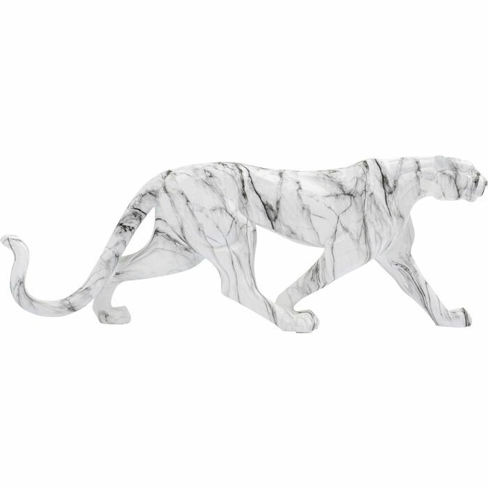 Leopard Marble Fiberglas Dekoratif Obje