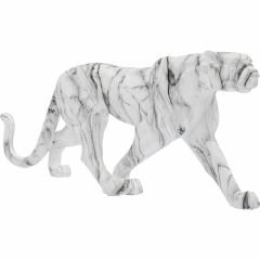 Leopard Marble Fiberglas Dekoratif Obje