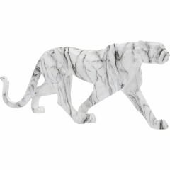 Leopard Marble Fiberglas Dekoratif Obje