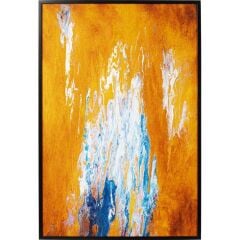 Framed Picture Artistas Orange 120x180cm