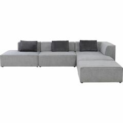 Sofa Infinity Gri Sağ Köşe Kanepe Takımı