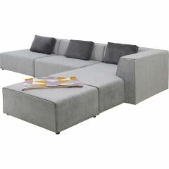 Sofa Infinity Gri Sağ Köşe Kanepe Takımı