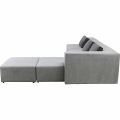 Sofa Infinity Gri Sağ Köşe Kanepe Takımı